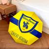 Wzór Hellas Verona FC, automatyczny składany parasol, przenośna i składana konstrukcja, 8 żeber, prezent na Boże Narodzenie lub urodziny.