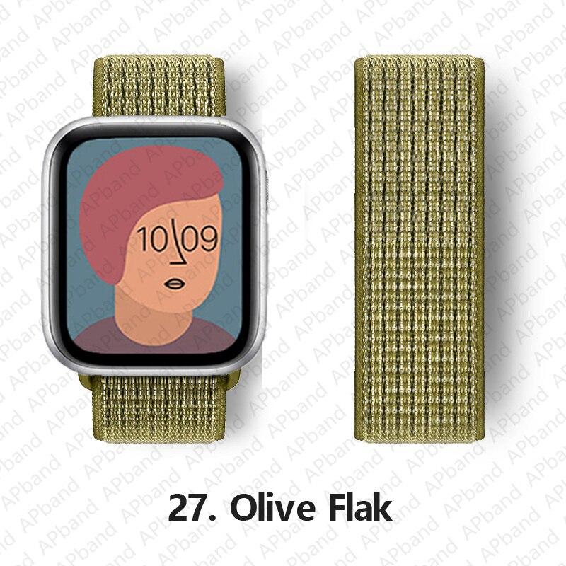 Nylon Band Voor Apple horlogeband 44mm 40mm 42mm 38mm 41mm 45mm 41 45 smartwatch polsband riem lus armband iWatch 3 4 5 se 6 7