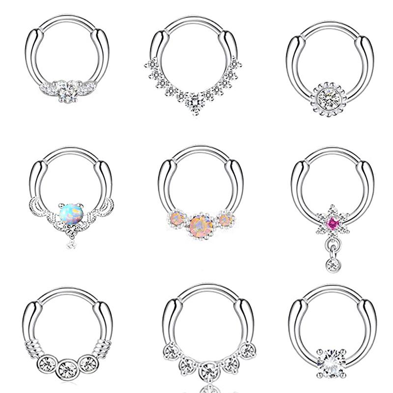 

1шт губная игла перфорированное кольцо в носу для женщин и мужчин серьги в форме цветка