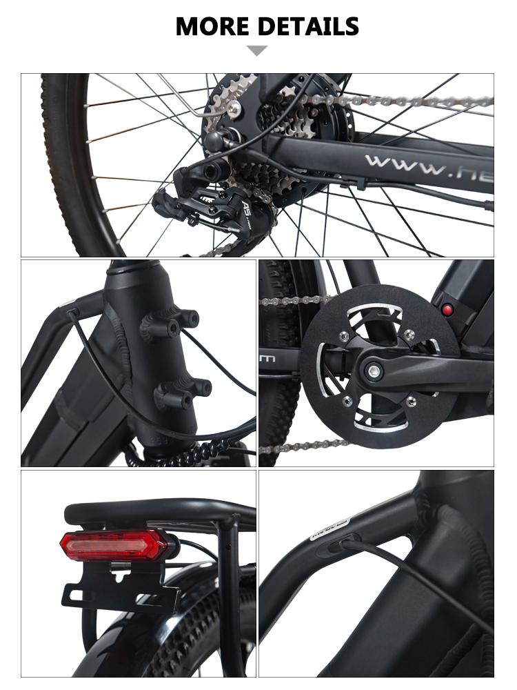 New TX10 1000W Ebike Ladies 48V 19.2Ah Adult Ebike Best Electrical Bike 45KM/H Electric Bicycle 27.5 Inch City E-Bike