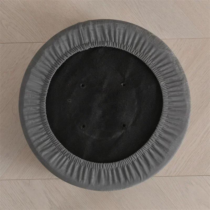 1Pc Pu Leather Dining Chair Covers Waterproof Round Stool Covers Removable Cafe Bar Chairs Protector Seat Covers Anti-Dirty