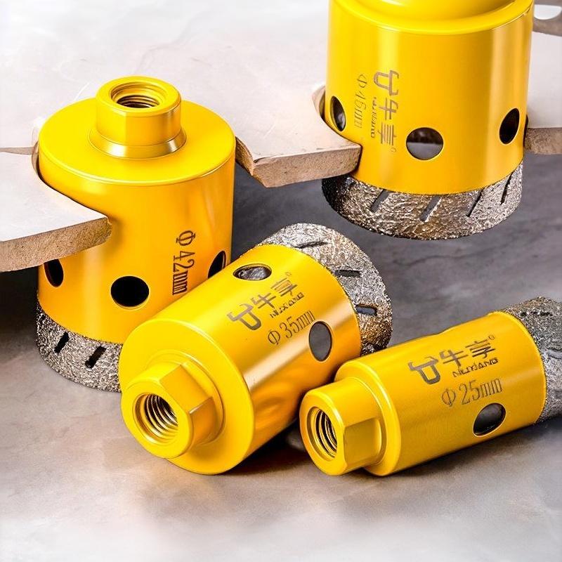 Diamond Drill Bit Angle Grinder Tile Hole Saw Dry Cutting For Porcelain Ceramic Granite Marble Glass Stone Cutter