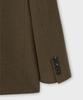 Nonblank Oversized Fit Twill Blazer_Melange Brown
