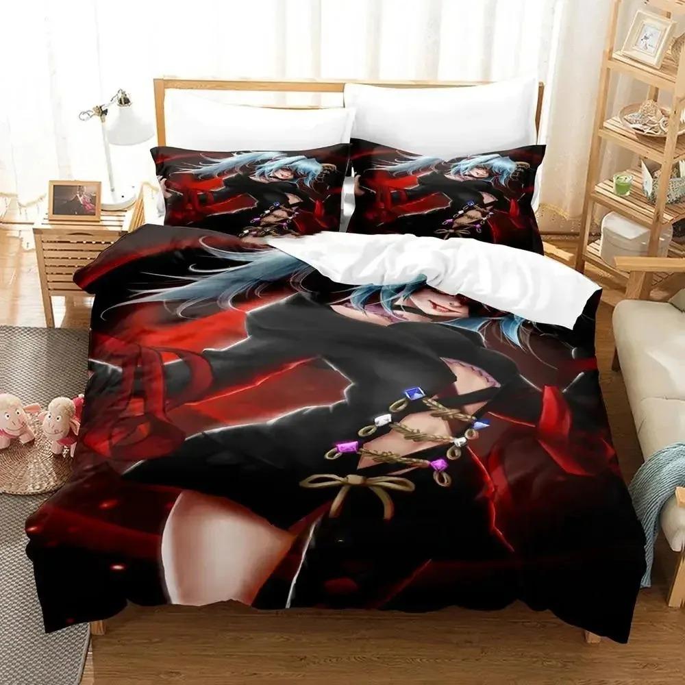 Anime Lord of Vermillion Bedding Set Boys Girls Twin Queen Size Duvet Cover Pillowcase Bed Boys Adult Home Textileextile