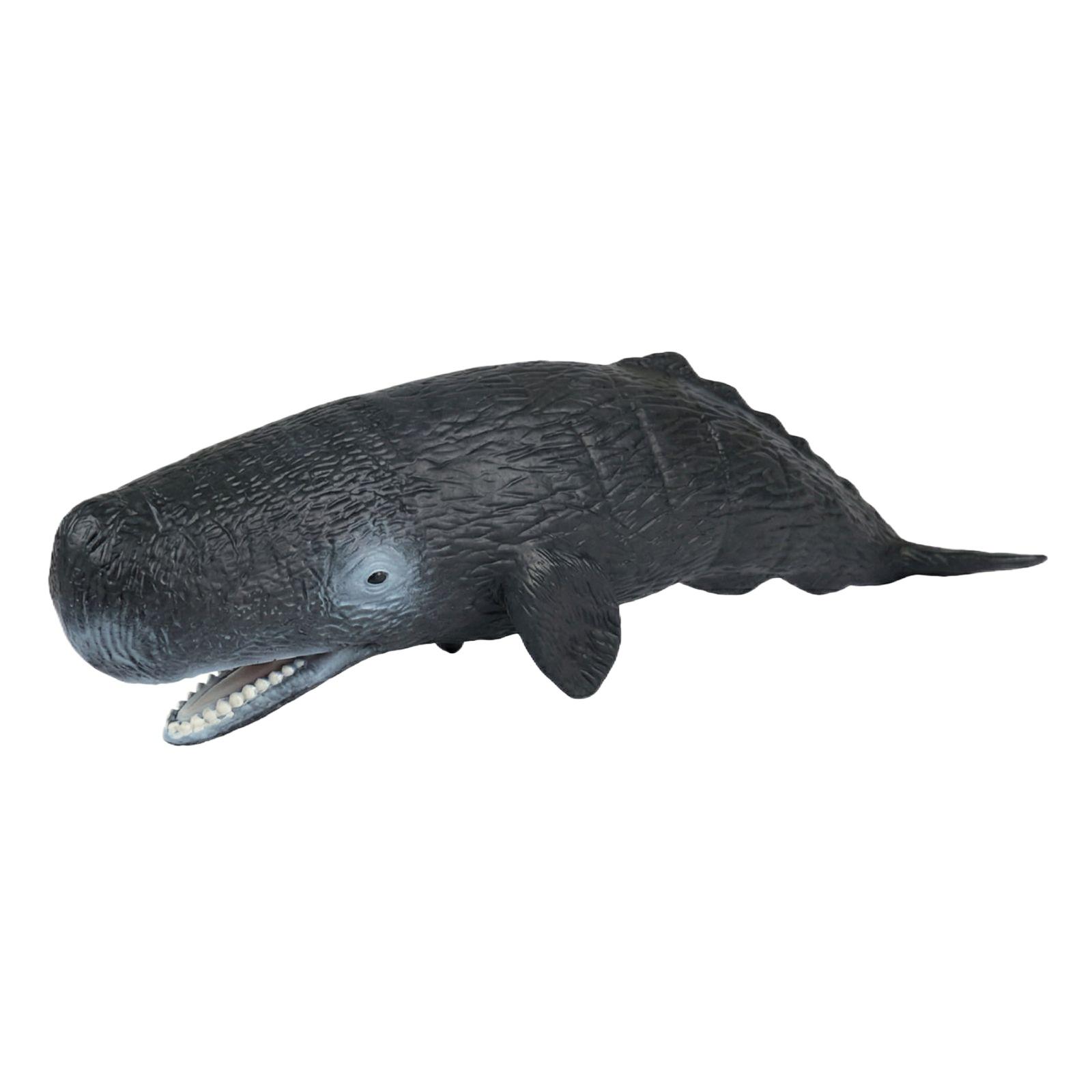 

Simulated Ocean Big Animal, One Pc 16 Inch Soft Filled Rubber Sea Educational Toys (Sperm Whale)
