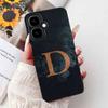 For Infinix Smart 10 4G 6.67" 2025 Case Popular Letter A-Z Crown Soft Silicone TPU Cover For Infinix Smart10 smart10 Phone Cases