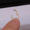 G23 Titan Zirkonia Högkvalitativa Kroppspiercing Smycken: Näspiercing, Stud, Örhänge, Ring, Clicker, Sömlös Ring