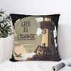 Pillow Case Life Is Stranges Design Pillow Cover For Living Room Bed Chair Fashion Pillowcases