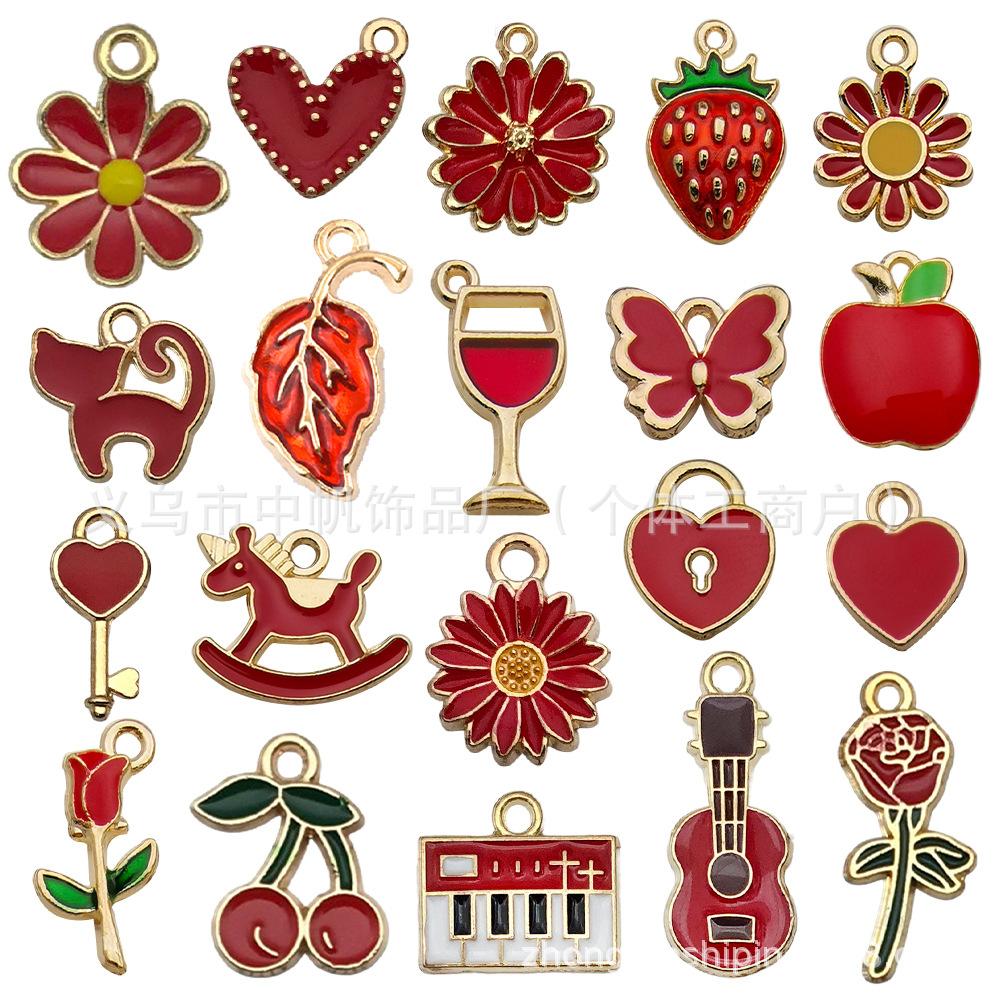20 Assorted Pendant Set for Jewelry Making, Mixed Loose Pendants for DIY Necklace Bracelet and Earring Crafts