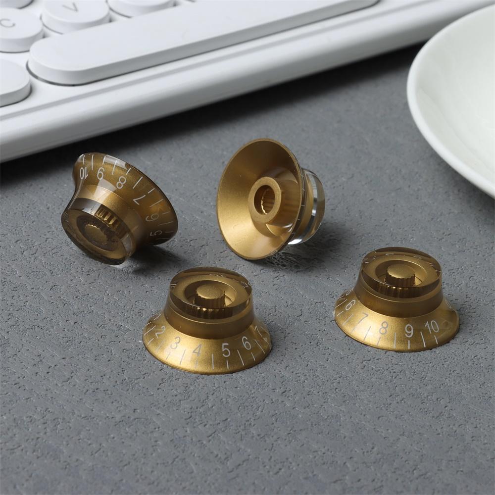 Replacement Hat Shape Knob Electric Guitar Speed Control Tone Volume Knobs Bass Tuning Switch