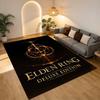 Elden Wohnzimmer rutschfester Teppich Weicher Teppich für Schlafzimmer Spielzimmer Sofaecke Büro Heimdekoration Fußmatte Weihnachtsgeschenk C9302147