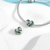 2025 Trendy Spinnable Four Leaf Clover & Elf & Swallow Dangle Charm Fits Bracelet & Necklace Women 925 Sterling copper Bead Gift
