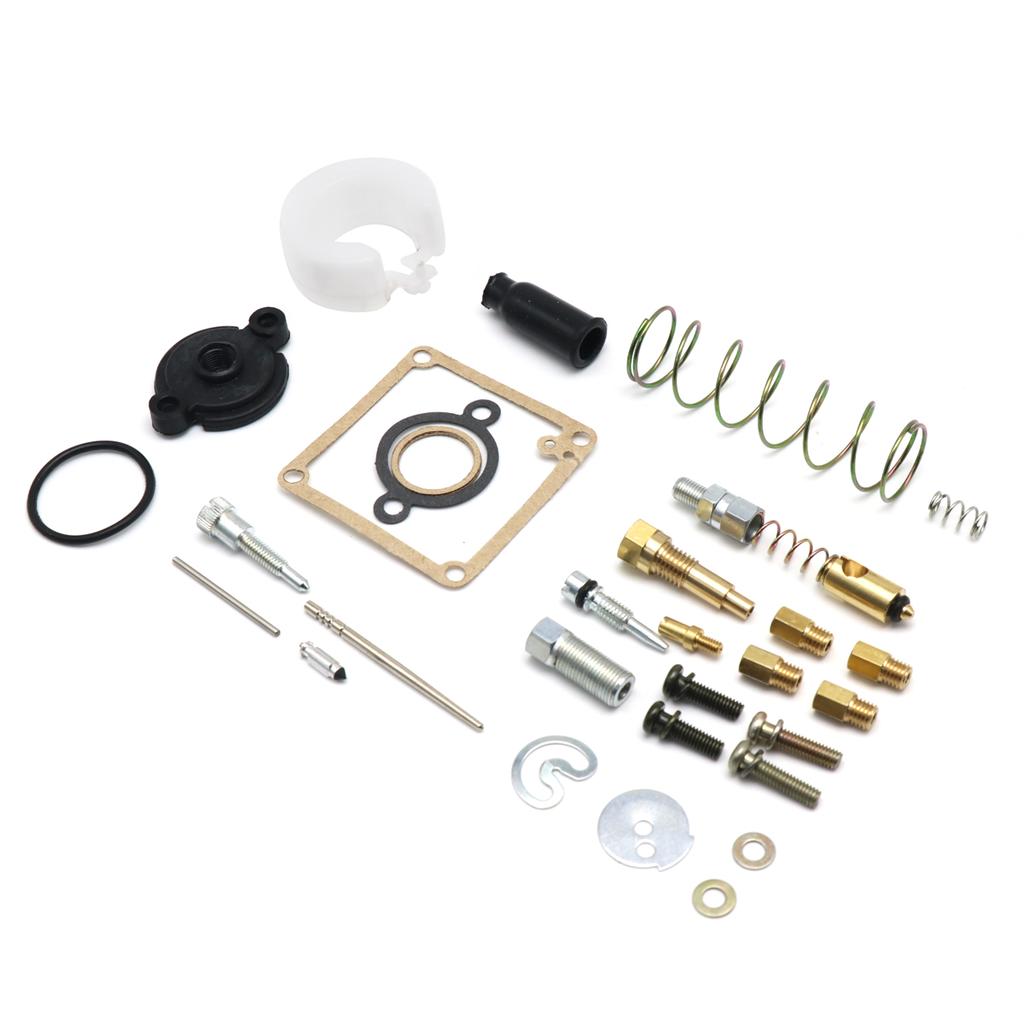 Sclmotos For AMAL Carburettor Rebuild Kit AMAL Racing Carburettor Repair Kit Float House Seal Adjusting Screw Main jet Idle jet