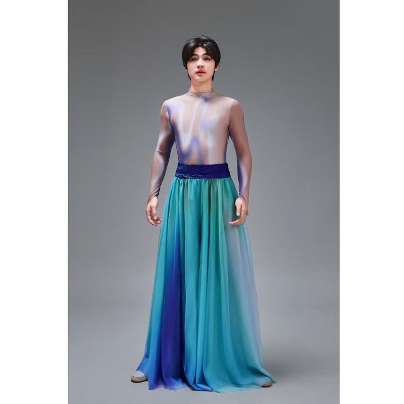 Chinese Style Classical Dance Performance Costume 3XL