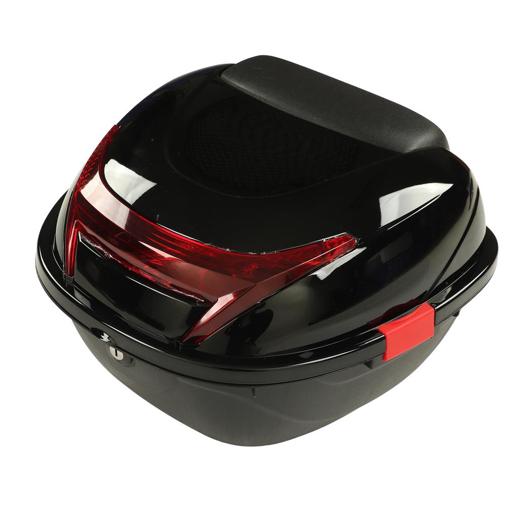 Motorcycle Rear Box Motorcycle Case Motorcycle Rear Top Box Motorbike Tail Trunk Storage Case Waterproof Lockable For Autocycle