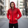 Modă sport casual pentru bărbați toamnă-iarnă, cardigane cu fermoar, hanorace cu glugă, palton pentru bărbați tineri