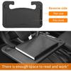 Car Steering Wheel Desk | Food Table For Car | Steering Wheel Tray For Constant Travelers, Fits Most Vehicles Steering Wheels (Black)