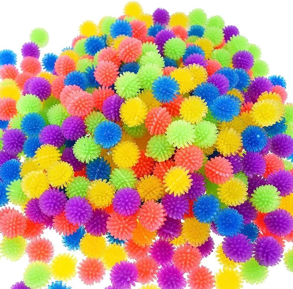 

20Pcs Mini Porcupine Balls Soft Spiky Squeeze Ball Massage Ball Fidget Toy Stress Relief Spikey Sensory Ball Toy For Kids Adults DP2951-