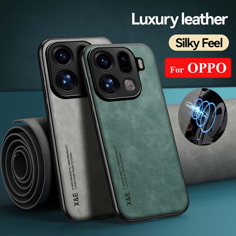 Shockproof Case for OPPO Find X9 X8 Pro Ultra X8S Protective Cover Magnetic Phone Coque Fundas For OPPO A6X A5X A5 A6 Pro