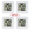 LCD Digital Thermometer Hygrometer Indoor Room Electronic Temperature Humidity Meter Sensor Gauge Weather Station For Home