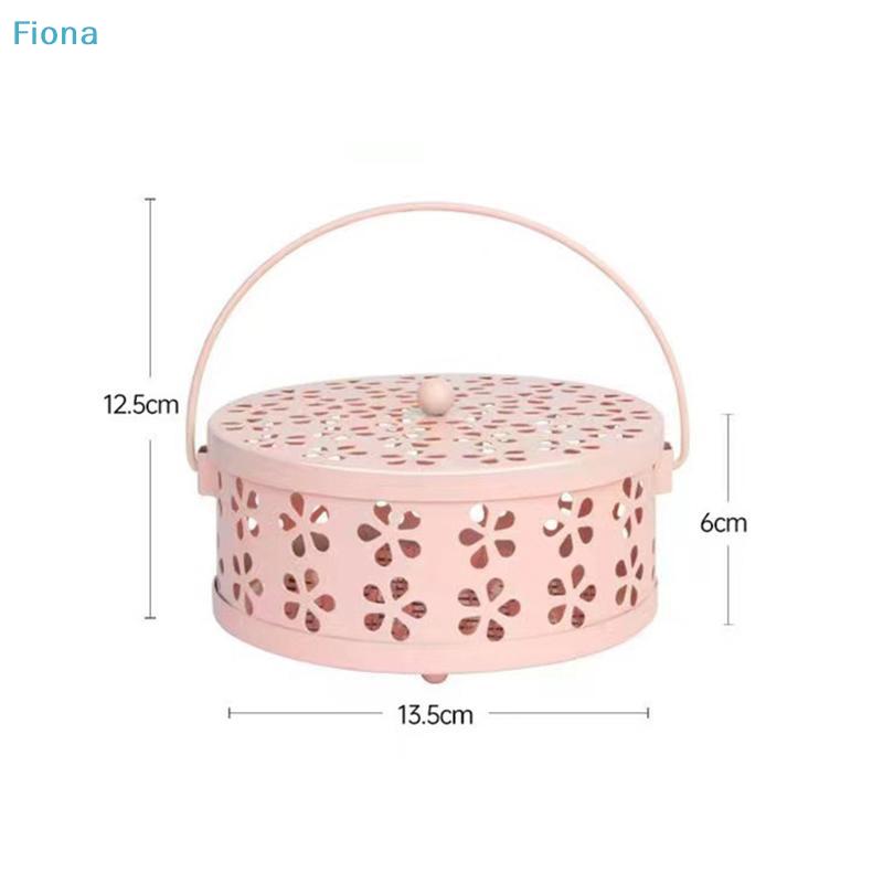 Portable Mosquito Coil Tray Holder Home Insect Repellent Anti-fire Sandalwood Incense Burner Box Anti-Mosquito Supplies 1PC