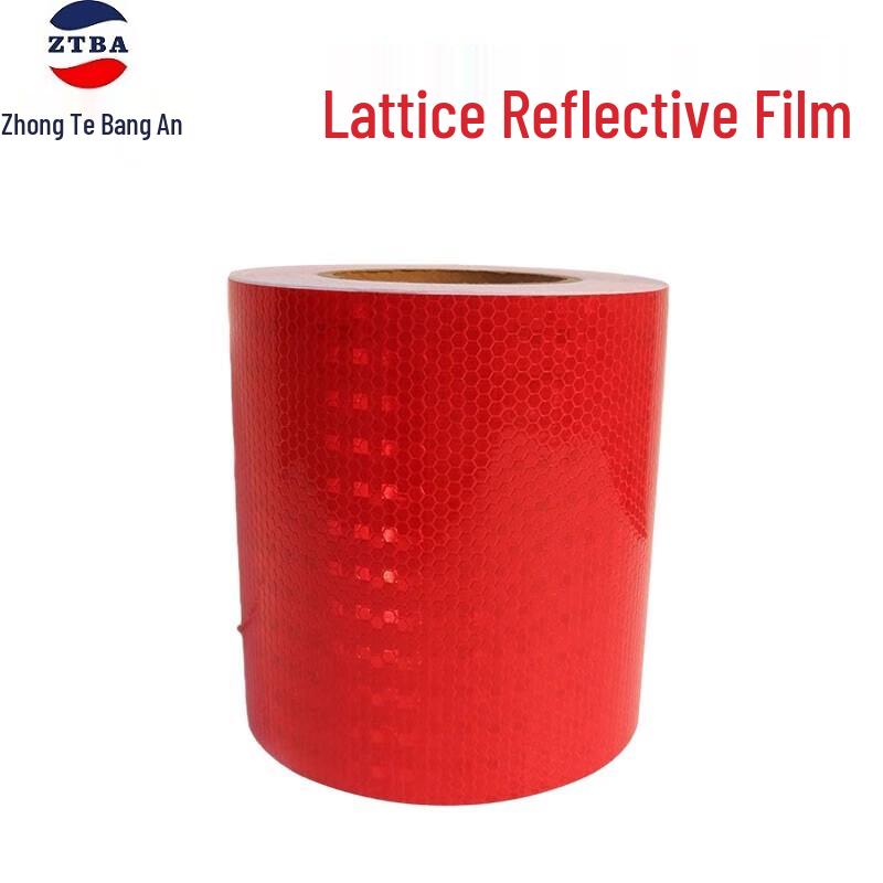 Lattice Reflective Car Safety Sticker 40cm