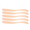 5PCS Wooden   Knife Jam Cheese Spreader Tableware for Japanese   for Bread Facial Mask