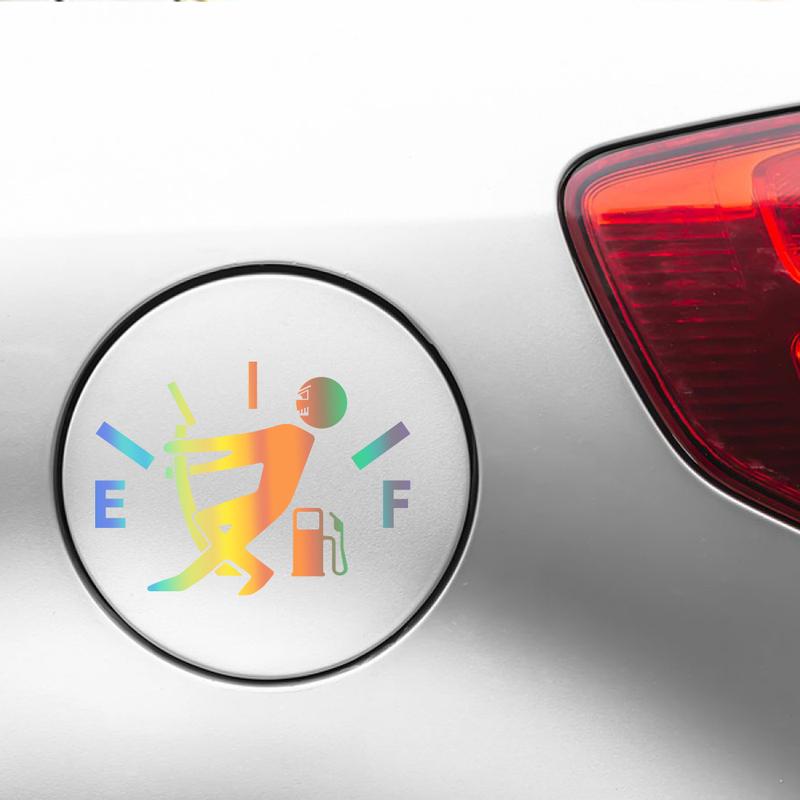 Car Stickers High Gas Consumption Fuel Tank Cap Vinyl Decal Auto DIY Tuning Accessories Fit Car Trucks Pickup Motorcycle SUV Fun