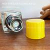 Press-Type 180ml Glass Alcohol Bottle for Nail Art - Nail Polish Remover Container, Trendy Nail Art Tool