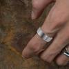 Versatile Stainless Steel Rings Jewelry DIY Drip Glue Rings for Everyday Wear