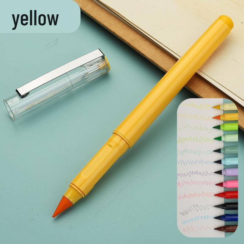 12-Farben Ausradierbare Buntstifte für Kinder - Kein Anspitzer erforderlich, Ewig Farbige Minen für Schülerzeichnungen