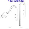 Clear Glass Lily Pipe Outflow and Skimmer Inflow With Suction Cup 13mm 17mm For Aquarium Planted Fish Tank Aquatic Filter System