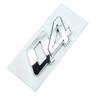 3D ABS Chrome Black Red Logo Q4 Emblem Car Trunk Decal For Q4 Stikcer Accessories
