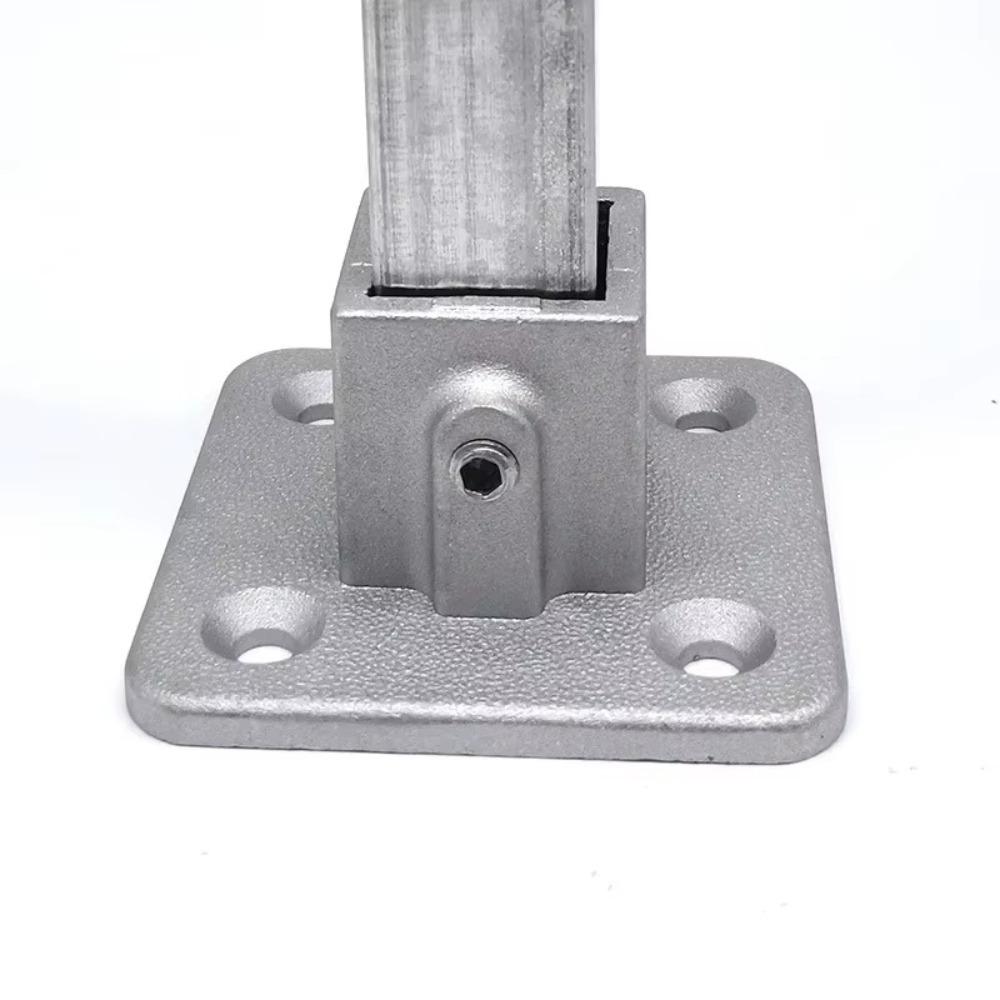 Aluminum Alloy Square Tube Fixed Pipe Clamp Pipe Fixed Joint New Storage Rack