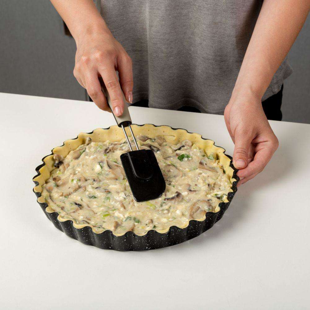 Blacha forma do tarty 25cm wyjmowane dno KINGHOFF KH-1769