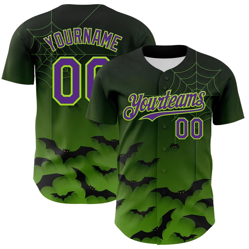 Custom Baseball for Halloween, Unisex Sports Top for Men and Women
