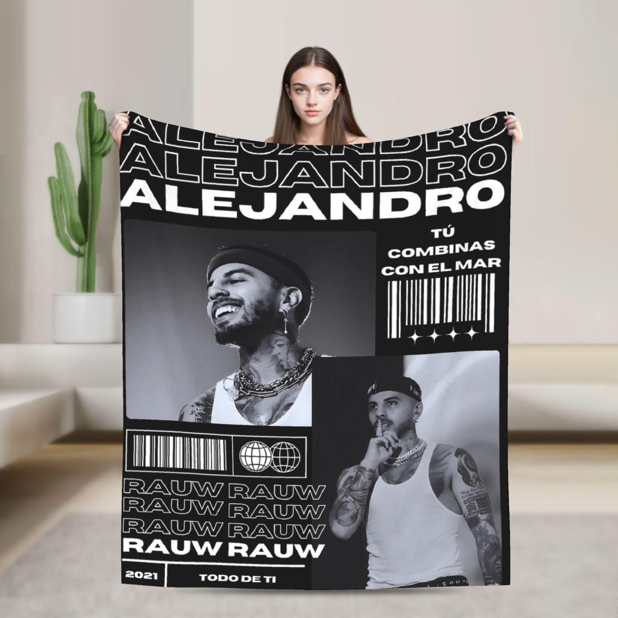 

Rauw Alejandros Plush Blankets Boy Girl Flannel Throw Blanket For Couch Chair Sofa Bed Super Warm Design Quality Bedspread Gift 130x150cm