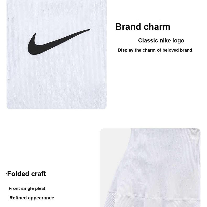 Nike Logo Round Neck Sports Quick-Dry Tank Dress Women Dresses White FD5660-100
