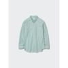 Uniqlo BroAdcloth Shirt  Long Sleeve Button Down CollAr  Stripe A