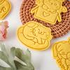 Cookie Molds Cat Shaped Valentine's Day Cookie Cutters Easy to Use Baking Gadget