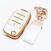 3/4 Button Tpu Car Key Shell Fob Case Cover For Hyundai Elantra Genesis Sonata Kia Rio Sedona Sorento Soul Sportage Forte Optima