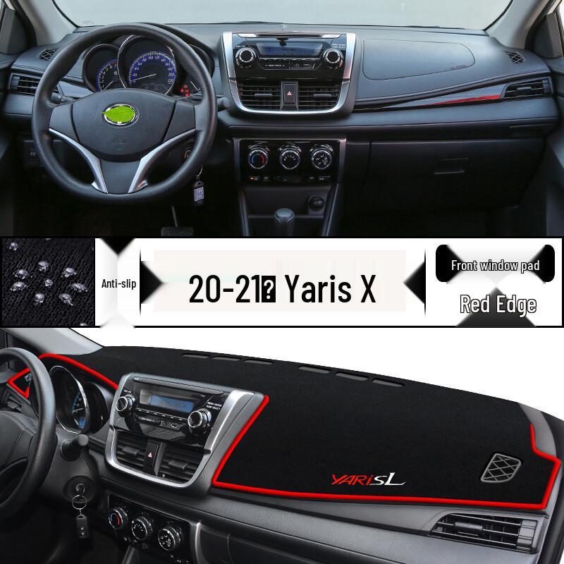 Tappetino Antiriflesso per Cruscotto Toyota Yaris X | Protezione Solare e Isolamento Termico