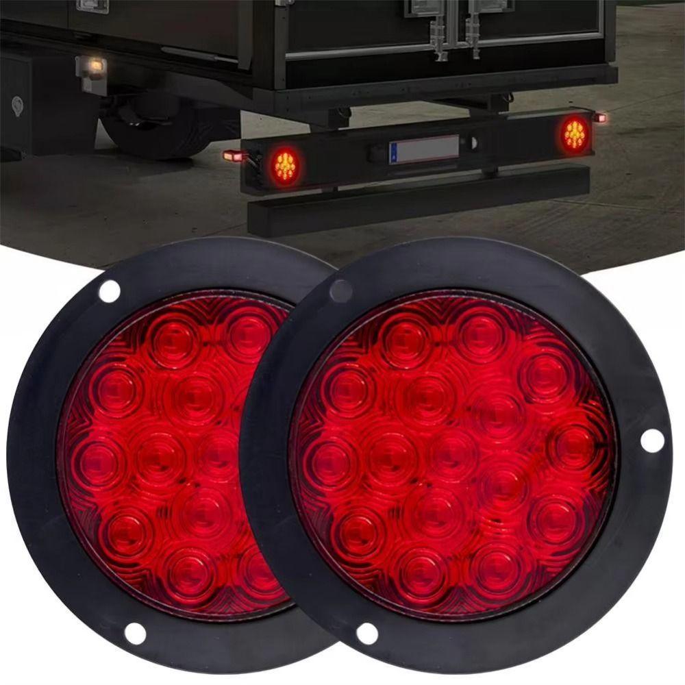 Multi-Color LED Flashing Chassis Tail Light DC 12-24V Car Safety Warning Signal Light  Parking