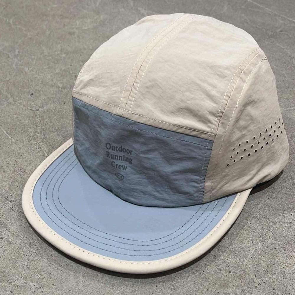 Mesh Flat-brim Sports Cap Breathable Sun Hat Unisex Running Cap Casual