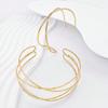 6pcs/Set Minimalist Metal Arm Cuff Bracelet, Adjustable Armlet, Suitable for Daily Wear, Street Style and Vacation