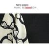 Stylish Printed Bow Tie Chiffon Top for Middle-Aged and Elderly Women – Loose Fit, Long-Sleeved, Plus Size