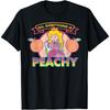 Super Mario Πριγκίπισσα Peach Όλα Ροδακινί Γραφικό T-Shirt T-Shirt