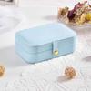 Button Storage Zipper Jewelers Organizer Container Box Portable Jewelry Box Jewelry Organizer Display Travel Jewelry Case Boxes