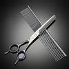 Pet Grooming Scissors Kit Stainless Steel Straight Thinning Shear Non‑jamming Trimming Tool for Dogs Cats