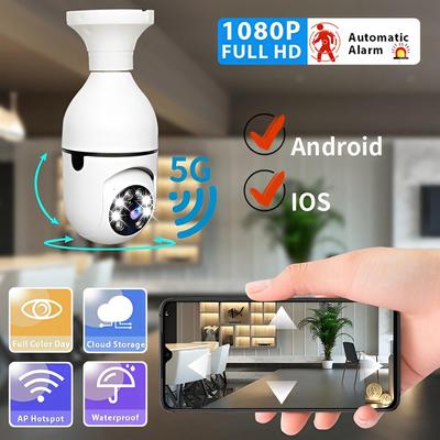 1080p E27 Bulb Wireless Network Home Camera